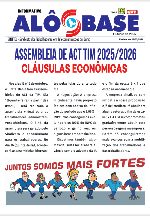 ASSEMBLEIA TIM - CONFIRA A PROPOSTA